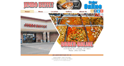 Desktop Screenshot of jumbobuffetlagrange.com
