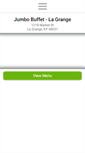 Mobile Screenshot of jumbobuffetlagrange.com