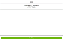 Tablet Screenshot of jumbobuffetlagrange.com